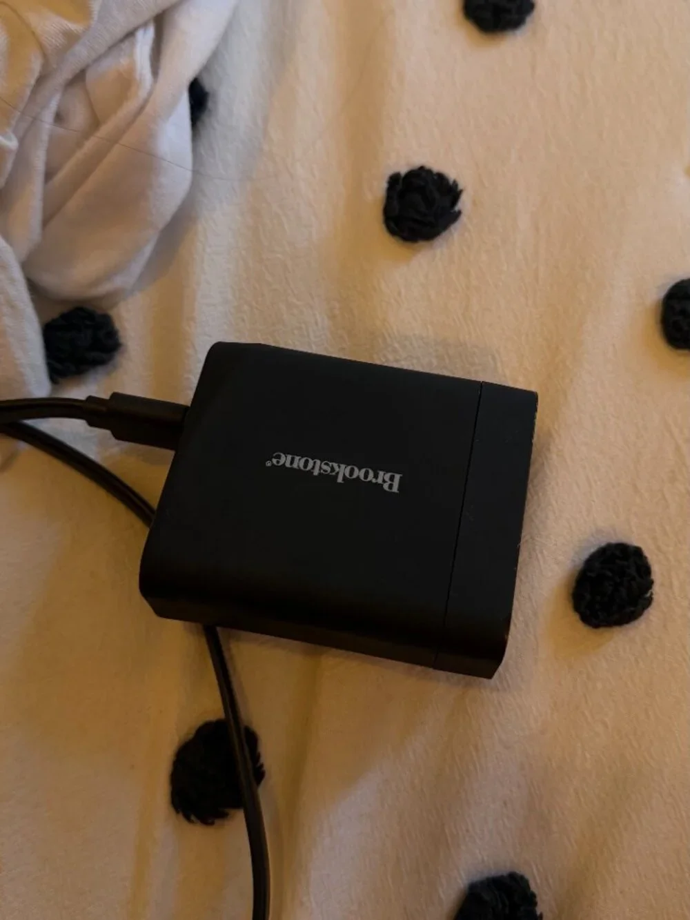 Brookstone works perfectly